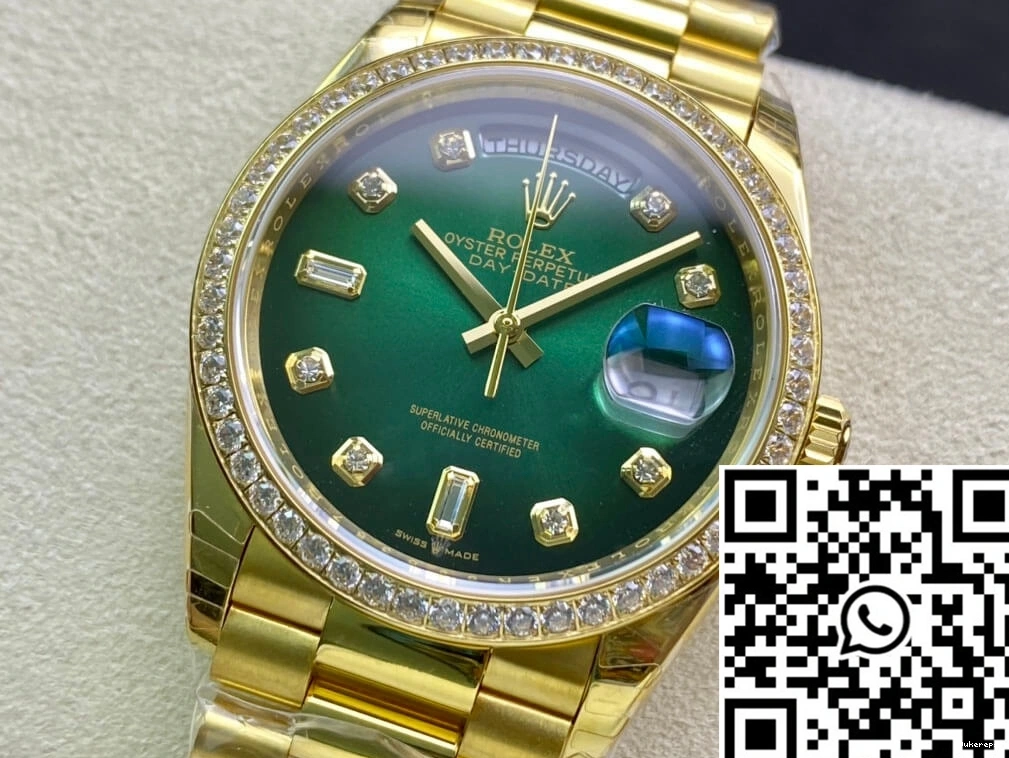 Factory Date Yellow M128348RBR-0035 Rolex Day EW Gold 0322